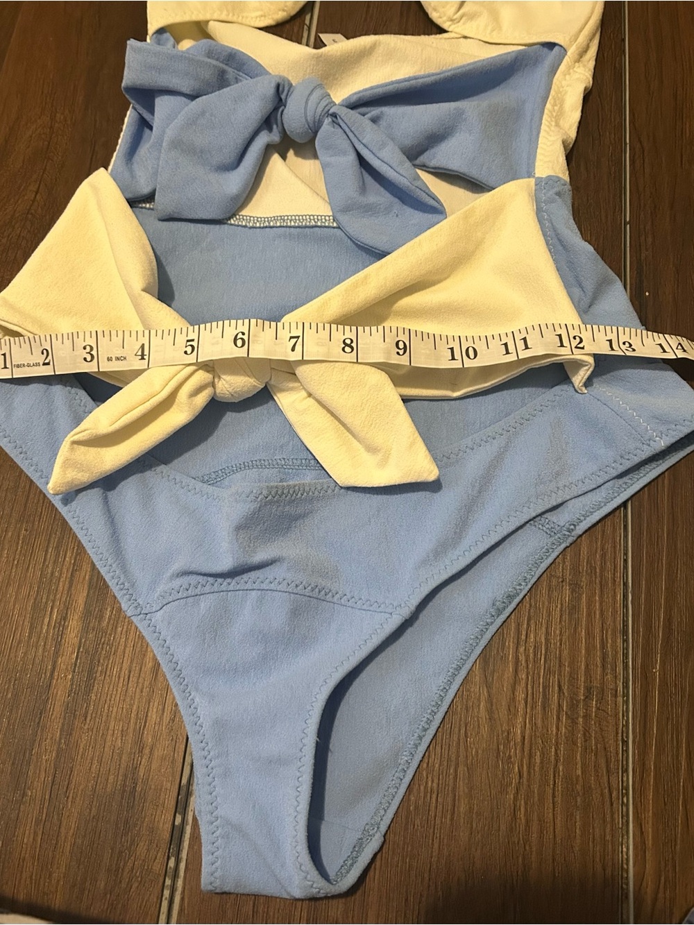 Lisa Marie Fernandez Strapless Bow Cutout One-Piece Swimsuit - Picture 11 of 12
